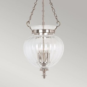 Elstead Lighting FINSBURY PARK FP-P-M-POL-NCKL Függőlámpa 3x60W/E14