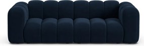 Sötétkék kanapé 228 cm Lupine – Micadoni Home