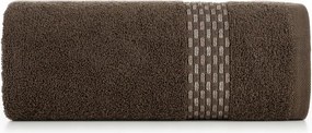 Riva törölköző 50x90 barna 500 g/m2