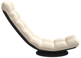 vászon szövet forgó padlószék 70x51x79 cm