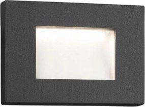 Faro Spark süllyesztett Led fali lámpa IP65 5W sötétszürke