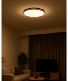 LED mennyezeti lámpatest, 32 W, 230 V, 3000/4000/6500 K, Ø 40 cm, fehér