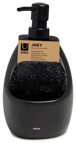 Fekete kerámia szappanadagoló 590 ml Joey – Umbra
