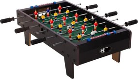 GamesPlanet® Csocsóasztal mini CHELSEA Fekete 70 x 37 cm