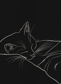 Poszter 40x55cm Éjszakai nyugalom