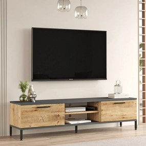 Rio Atlantic Pine and Anthracite TV-asztal