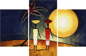 Egy ősi festmény képe (90x60 cm)