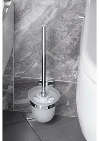 SAPHO XQ301 X-Square falra szerelhető WC-kefe,ezüst