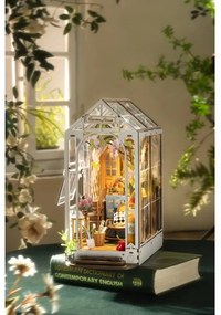 RoboTime - LED Könyvtámasz Kert ház 3D puzzle 2xAAA