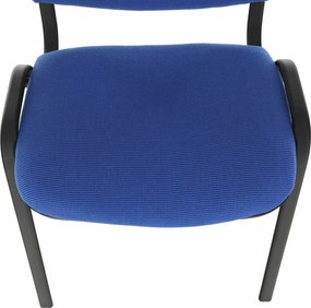 Irodai szék, kék, ISO NEW