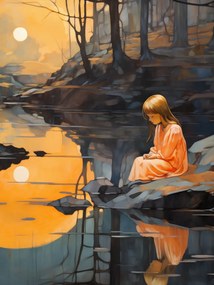 Poszter 60x80cm Alkonyati gyönyör