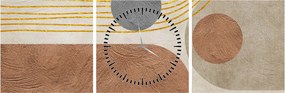 Kép - Modern kollázs (órával) (90x30 cm)