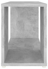 betonszürke szerelt fa TV-szekrény 60 x 24 x 32 cm