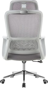 Irodai szék, szürke, FOSTER TYP 1