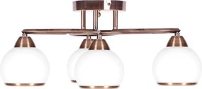 KAJA K-JSL-6084/4 AB LARA Bronz Színű Mennyezeti Lámpa 4xE27 15W IP20