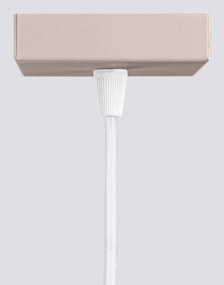 Szürkésbarna fém függőlámpa Gleam – Sollux