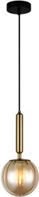 ITALUX PND-2324-1BRO-AMB RAVENA Vintage Függesztett Lámpa LED IP20