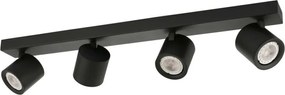 Spot Lámpa Fekete Karlota ITALUX-SPL-31959-4B-BK