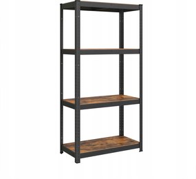 Tárolószekrény fém Songmics 160 x 80 x 40 cm max 130 kg polconként