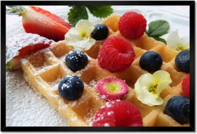 Poszterek keretben 60x40 Gluténmentes gofri