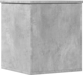 vidaXL betonszürke szerelt fa tárolóláda 40x42x46 cm