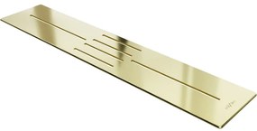 Mexen Toro zuhanytálca borítás 100-120 cm, arany - 43910050