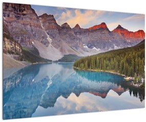 Kép - kanadai hegyi táj (90x60 cm)