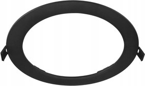 Big White Slv Downlight V 200 lapos fedéllel, fekete 1007485