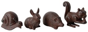 Fém kerti szobor készlet 4 db-os Animals – Esschert Design