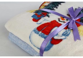 Pamutkeverék takaró karácsonyi mintával 150x200 cm – Mila Home