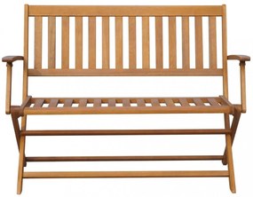 tömör akácfa kerti pad 120 cm