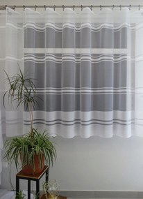 Mg Függöny 352860 Fehér Ezüst 160cm pol 0,5m