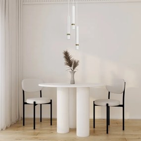 Csillár zsinóron JOKER 3xGU10/8W/230V fehér/arany