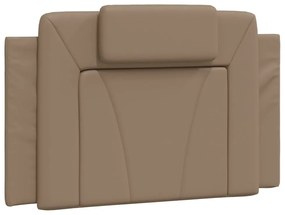 cappuccino színű ágykeret Viana LED-ekkel matrac nélkül 90x190 cm