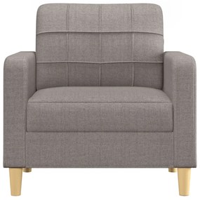 tópszínű szövet kanapéfotel 60 cm