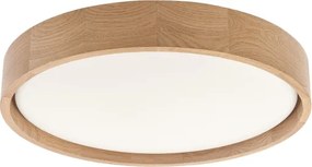 Brilagi - LED mennyezeti lámpatest MANAROLA PLAIN LED/24W/230V 3000K átm. 41 cm tölgy