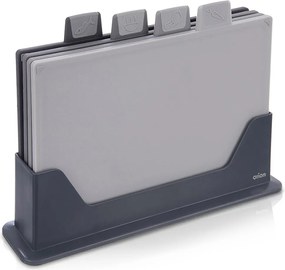 4x Műanyag Konyhai Deszka Vágóállvány Konyhai Deszka Szett