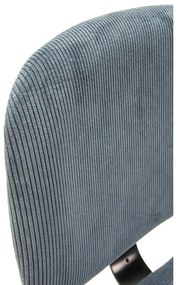 Kék bárszék szett 2 db-os (ülésmagasság 66 cm) Arus – Marckeric