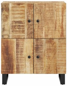 tömör mangófa tálalószekrény 4 ajtóval 60 x 33 x 75 cm