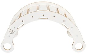 Fehér-szürke borovi fenyő hinta 39x75x38 cm Montessori – Meowbaby