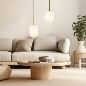 Csillár zsinóron ALIAS 1xG9/8W/230V átm. 12 cm arany