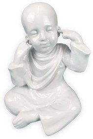 SAGE fehér 3 részes Buddha szobor szett