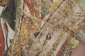 Kézzel készített falfestmény kloe függőleges 90x3x120cm