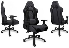 CONNECT IT CGC-1200-GY - Monaco Pro gamer szék szürke/fekete
