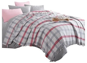 Szürke ágytakaró 180x220 cm Warm Soft – Mijolnir