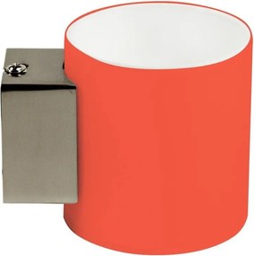 Fali lámpa narancssárga hengeres üveg max 40W Led G9 Simonet Candellux