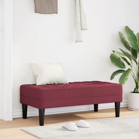 Pad Borvörös 113x57x39 cm Szövet