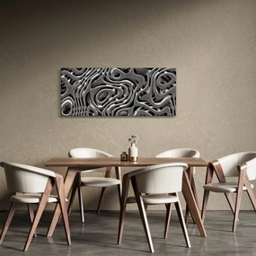 Kép - Fémes absztrakció (120x50 cm)
