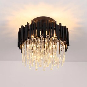 Brilagi - Mennyezeti lámpa VERVE 4xE14/40W/230V átm. 40 cm fekete