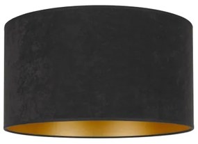 Duolla - Mennyezeti lámpa BRISTOL 1xE27/15W/230V á. 40 cm fekete/arany